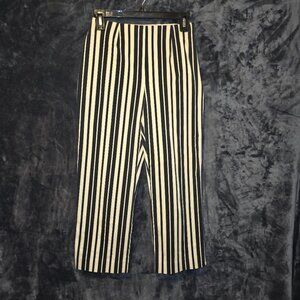 Samantha Strength 70's Looking Vintage Striped Pants with Side Zip Size …